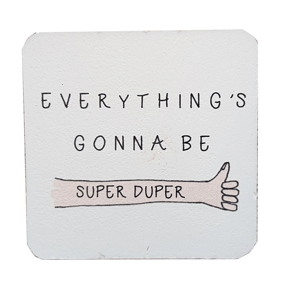 C&F Wooden Quote Magnet - Super Duper