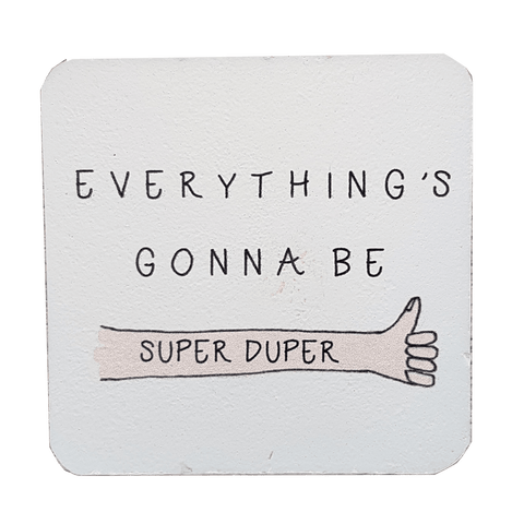 C&F Wooden Quote Magnet - Super Duper