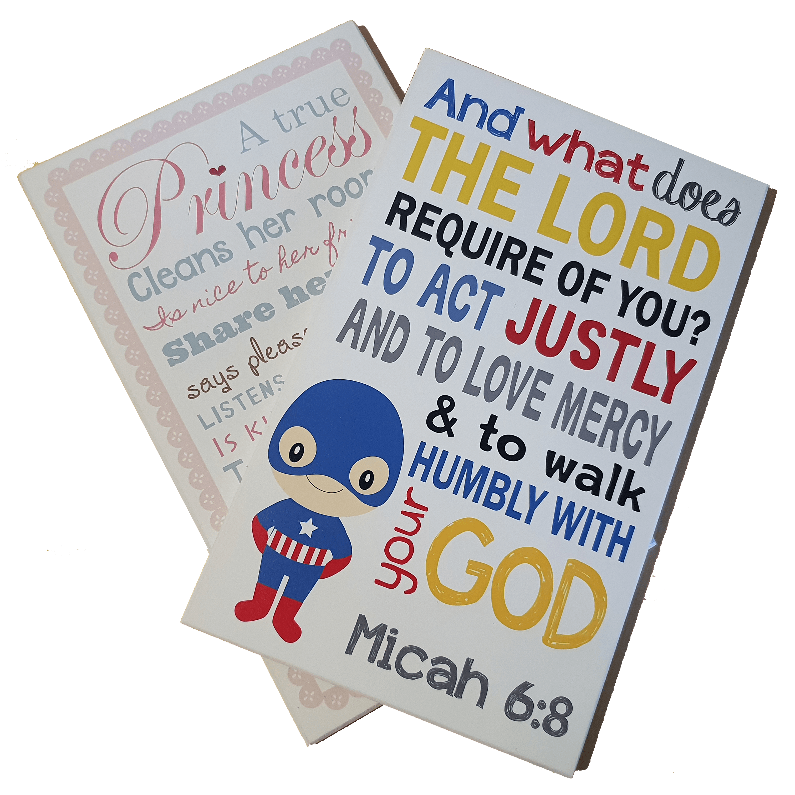 C&F Wooden Quote Plaque - Any 2 Bundle Discount