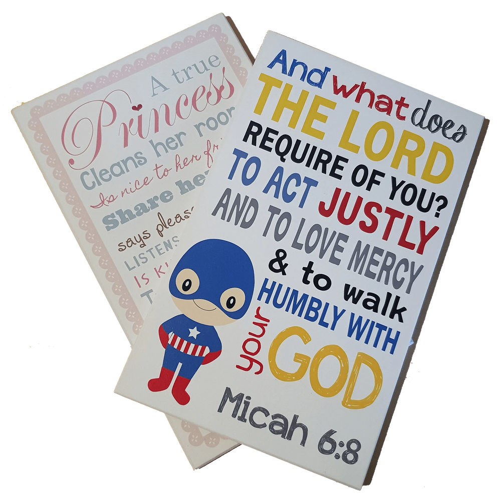 C&F Wooden Quote Plaque - Any 2 Bundle Discount