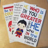 C&F Wooden Quote Plaque - Any 3 Bundle Discount - Kids Haven