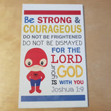 C&F Wooden Spiderman Quote Plaque - Kids Haven