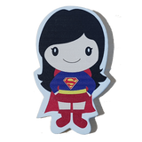 C&F Wooden Super Girl Character