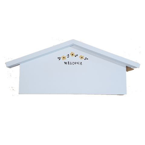 C&F Wooden White Rooftop Plain Board