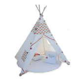 PETIT Geometry Pattern Teepee With Mat and Lights - Kids Haven
