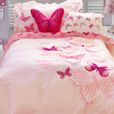Snuggle Princess Butterfly Bedsheet Set - Kids Haven