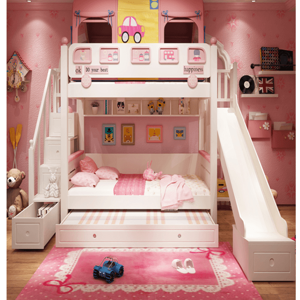 HB Rooms Little Studio Bunk Bed (M07#) - Kids Haven