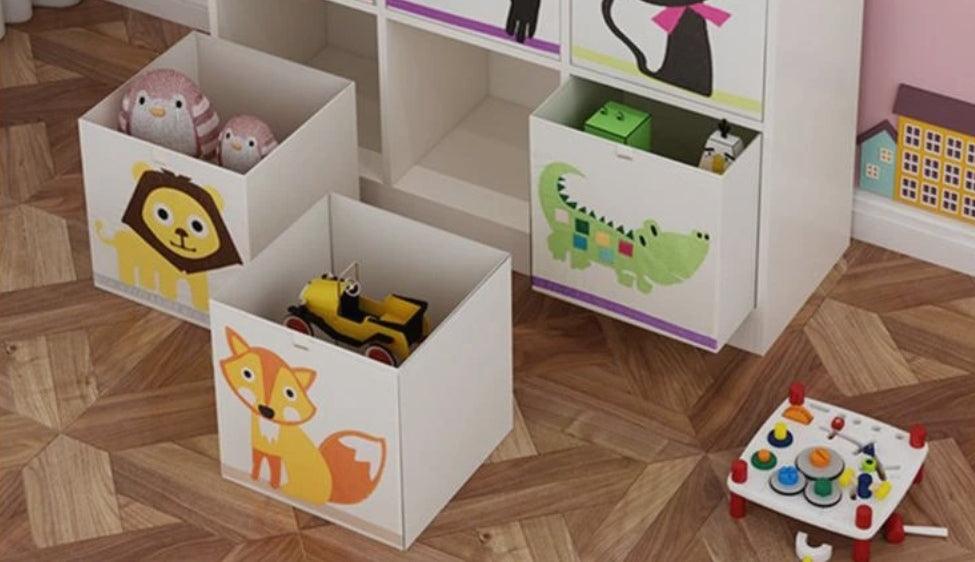FIJN Grid Bookshelf - option for Storage Cubes (Various Configurations) - Kids Haven