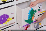FIJN Grid Bookshelf - option for Storage Cubes (Various Configurations) - Kids Haven