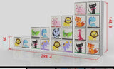 FIJN Grid Bookshelf - option for Storage Cubes (Various Configurations) - Kids Haven