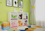 FIJN Grid Bookshelf - option for Storage Cubes (Various Configurations) - Kids Haven
