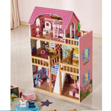 FIJN Red Roof Dollhouse - Kids Haven