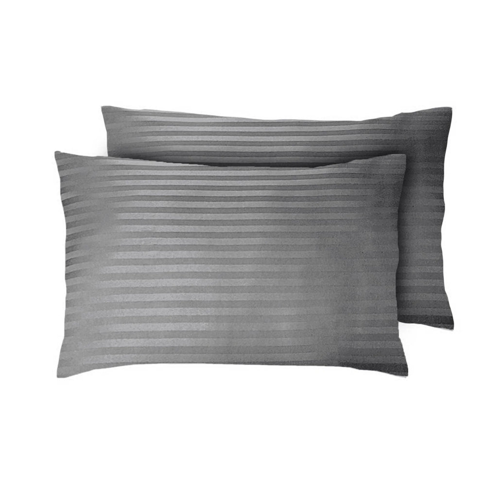 iSleep Solid Soft Strips Pillowcase (2pcs per pack) (Various Colors) - Kids Haven