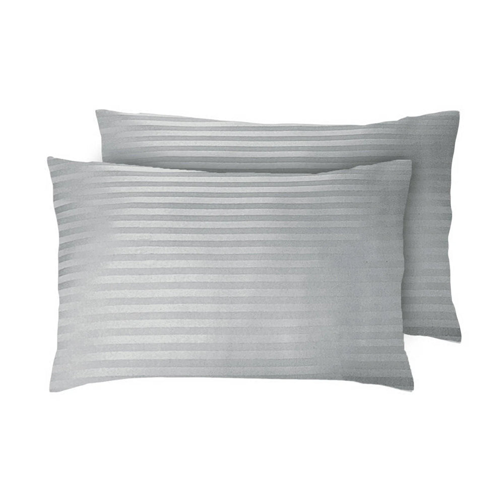 iSleep Solid Soft Strips Pillowcase (2pcs per pack) (Various Colors) - Kids Haven