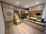 Oslo Designs Japanese Sliding Doors Only (to fit Japanese wardrobe or bookshelf) - Kids Haven